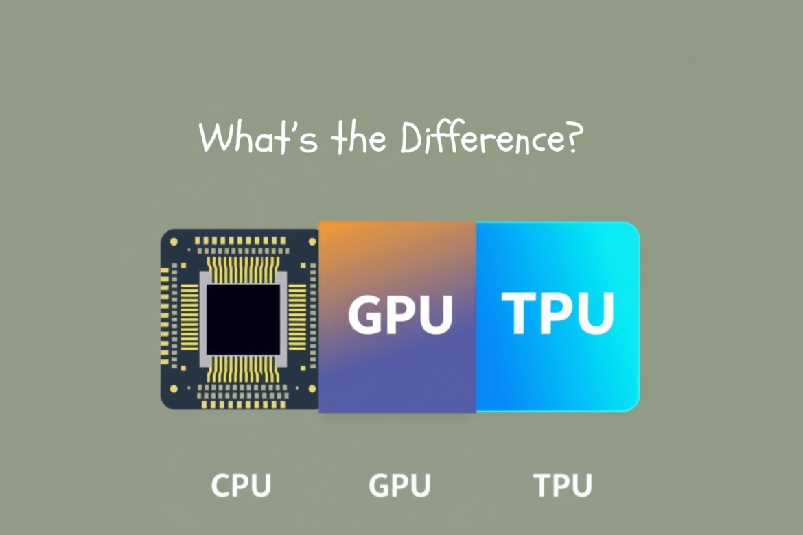 CPU vs GPU vs TPU